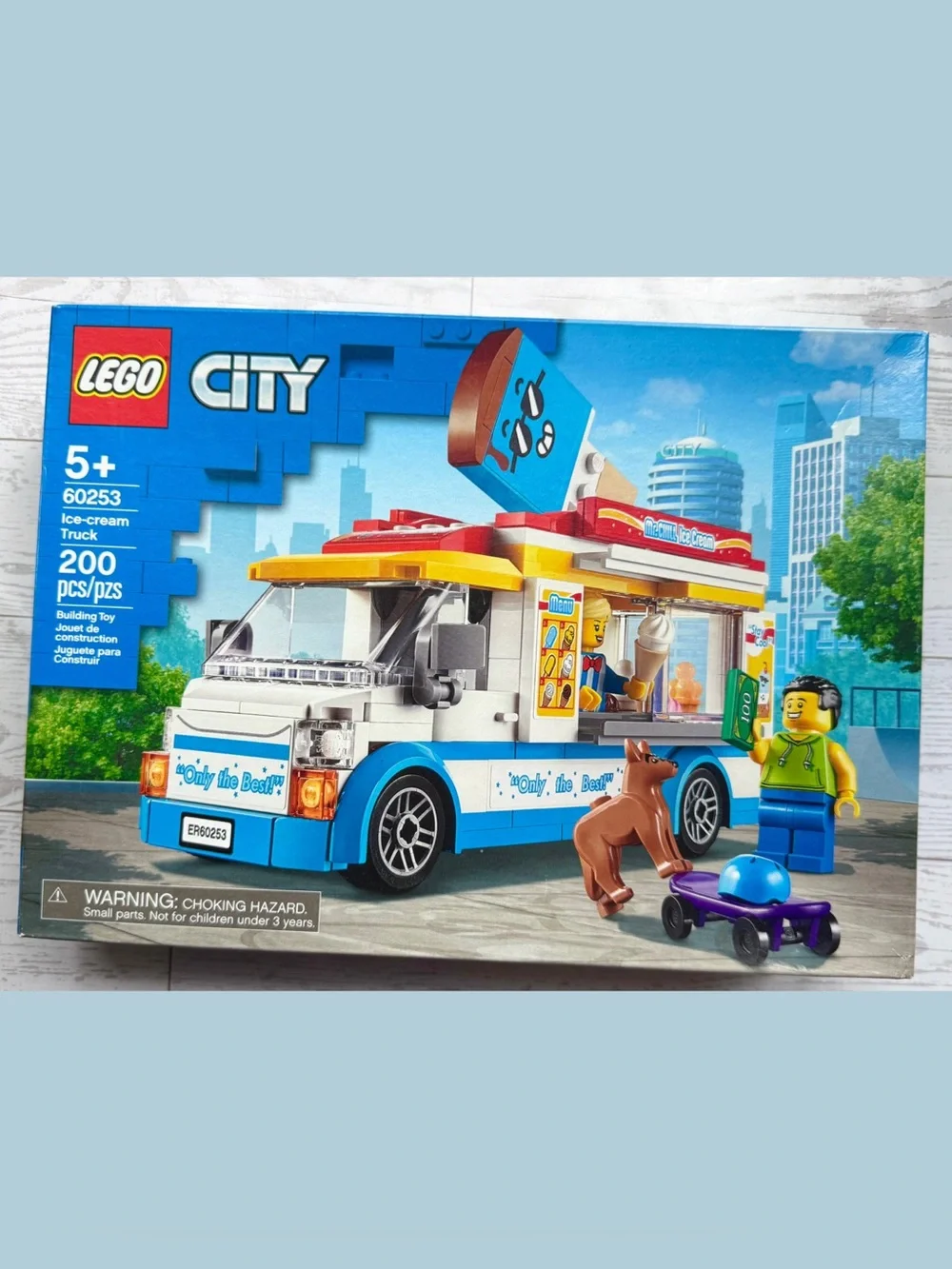 LEGO Ice Cream Truck Set 60253 Retired 200 Pieces New and Sealed Released 2020
